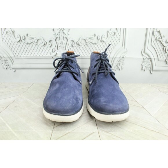 Johnston Murphy Farley Chukka Boots Ultra Soft Unlined Leather Blue Brown 10.5 M - Picture 5 of 11